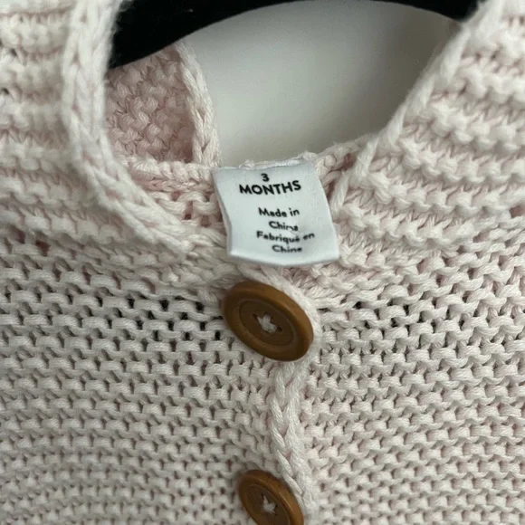 Nordstrom Rack Newborn Knitted hoodie - Picture 3 of 4